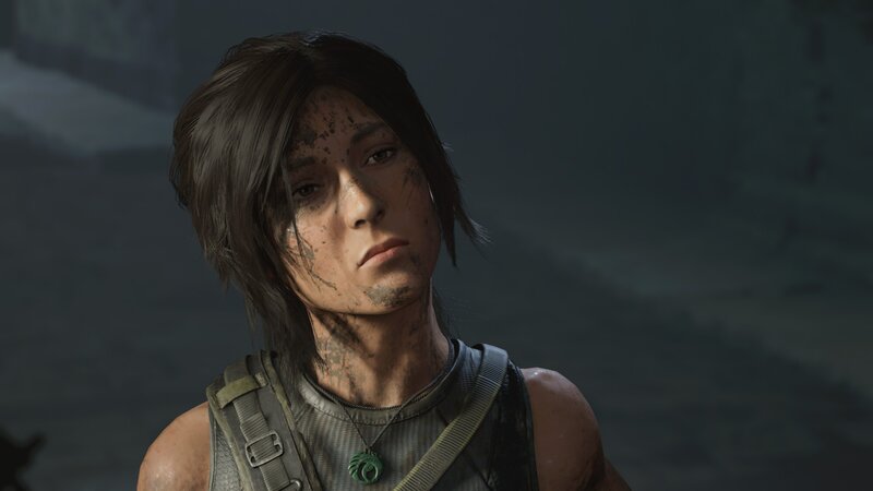 Female Character with Mud