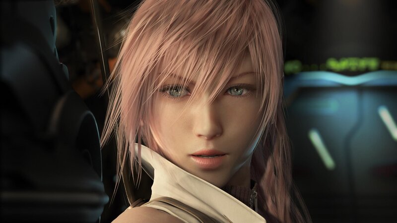 female character with pink hair