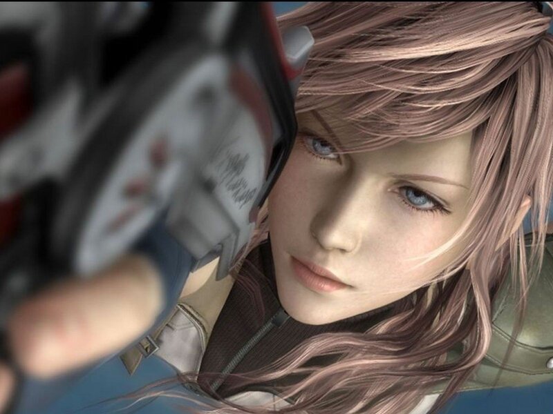 female character with pink hair