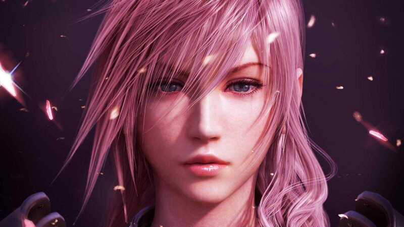 female character with pink hair
