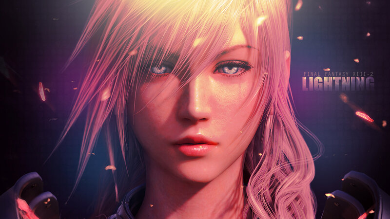 Female Character with Pink Hair — Dramatic