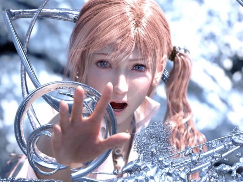 Female Character with Pink Hair — Intense