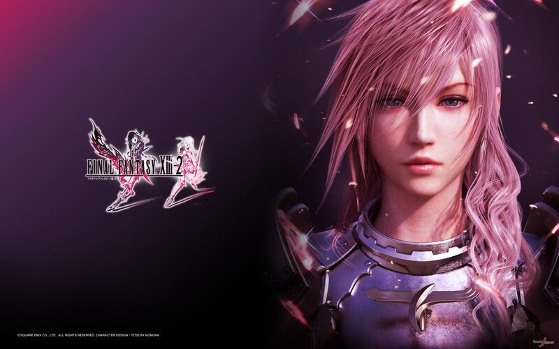 Female Character with Pink Hair — Purple, Dramatic