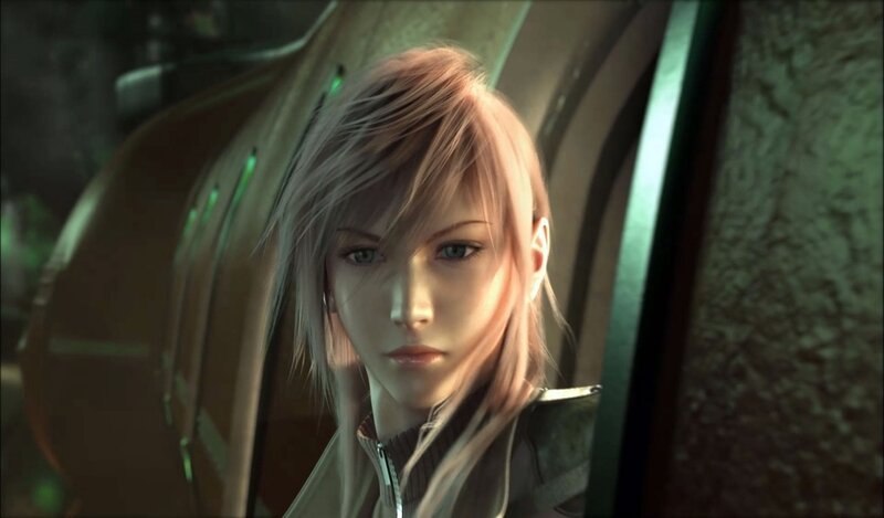 Female Character with Pink Hair — Serious, 3d Render