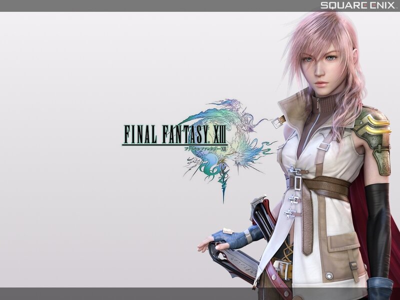 Female Character with Pink Hair — White, Serious, 3d Render