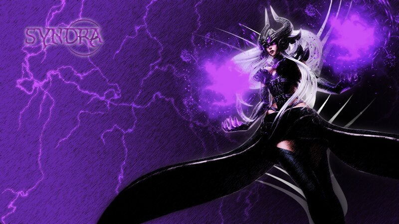 Female Character with Purple Energy — Dramatic, Digital Art, Lightning