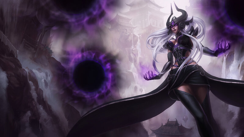 Female Character with Purple Energy — Dramatic, Digital Art, Purple Energy