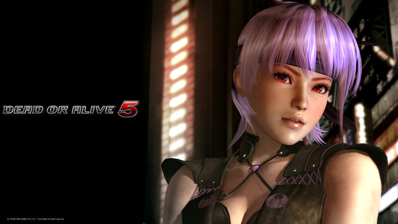 Female Character with Purple Hair — Dramatic, 3d Render