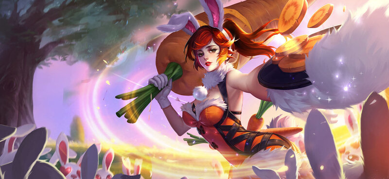 Female Character with Rabbit Ears