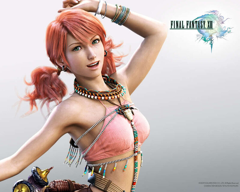 Female Character with Red Hair — Confident, 3d Render, Beaded Necklaces, Pink Top