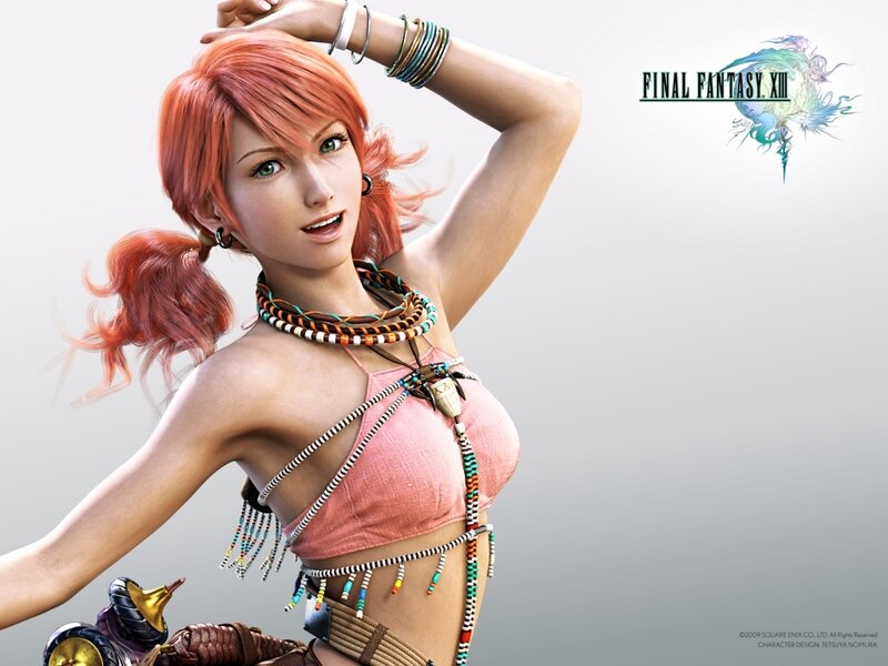 Female Character with Red Hair — Confident, 3d Render, Beaded Necklaces