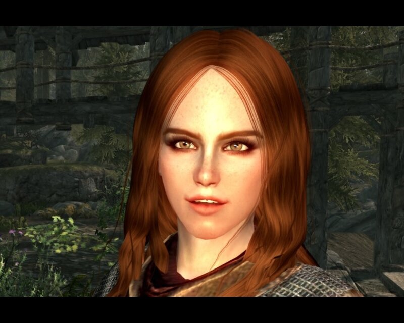 Female Character with Red Hair — Neutral, 3d Render