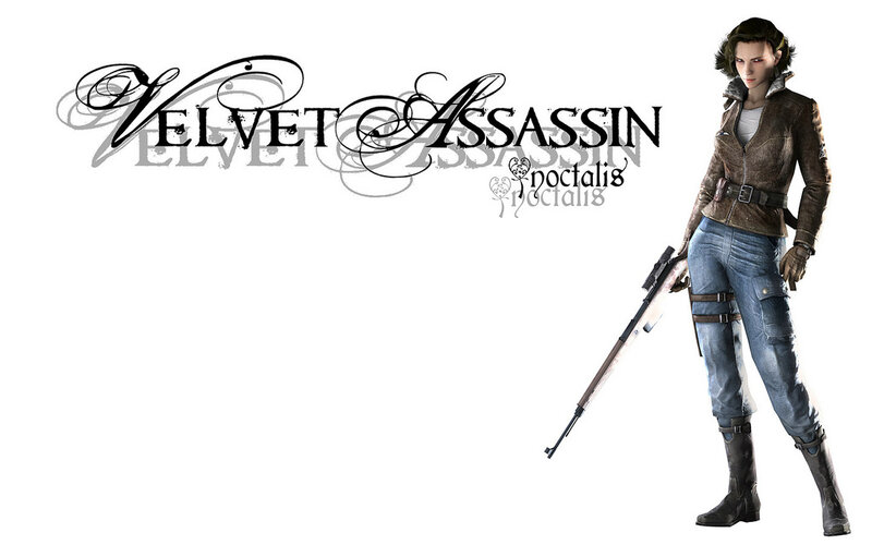 Female Character with Rifle — Brown