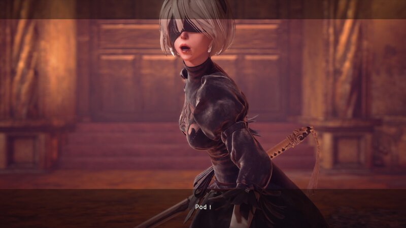 Female Character with Sword — Brown, Dramatic, 3d Render