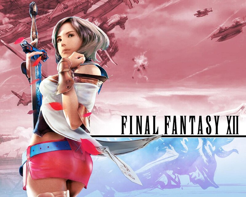 Female Character with Sword — Pink