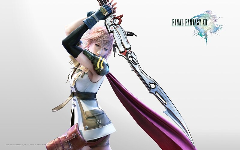 Female Character with Sword — White, Dramatic, 3d Render, Cape, Gloves
