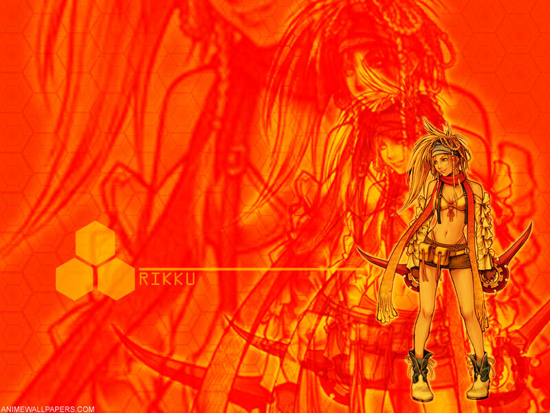 Female Character with Swords — Red, Dramatic