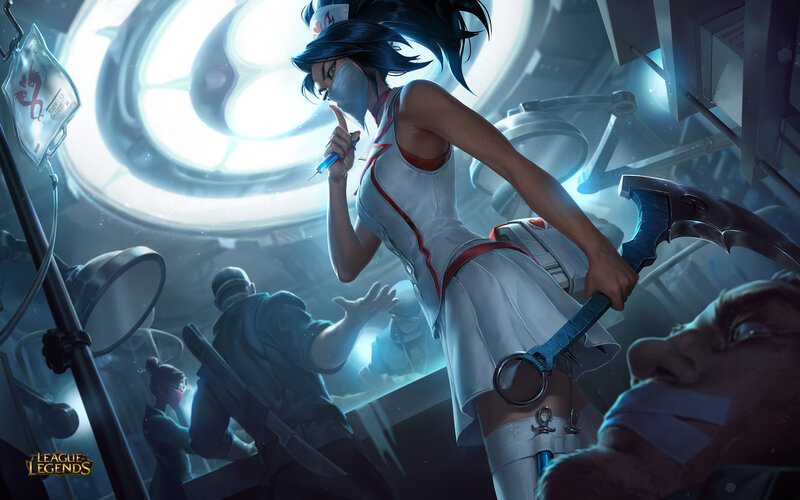 Female Character with Syringe