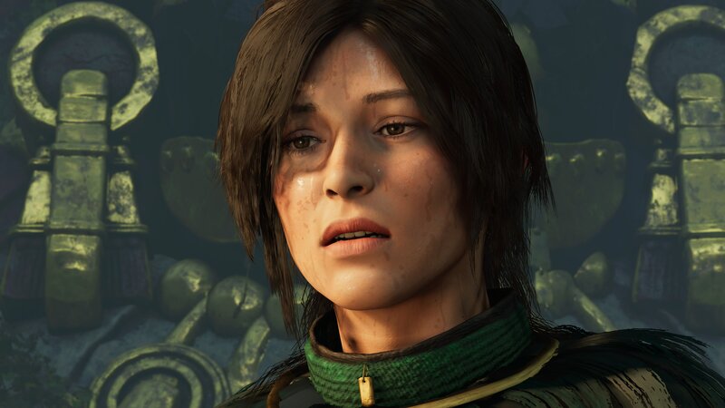 Female Character with Tears