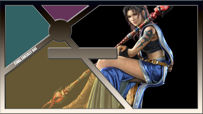 Female Character with Weapon — Blue, Confident