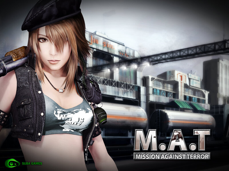 Female Character with Weapon — Gray