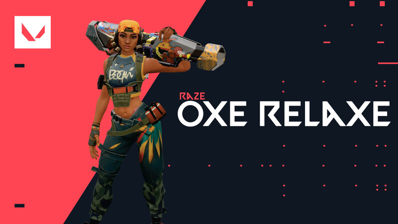 Female Character with Weapon — Red, Confident