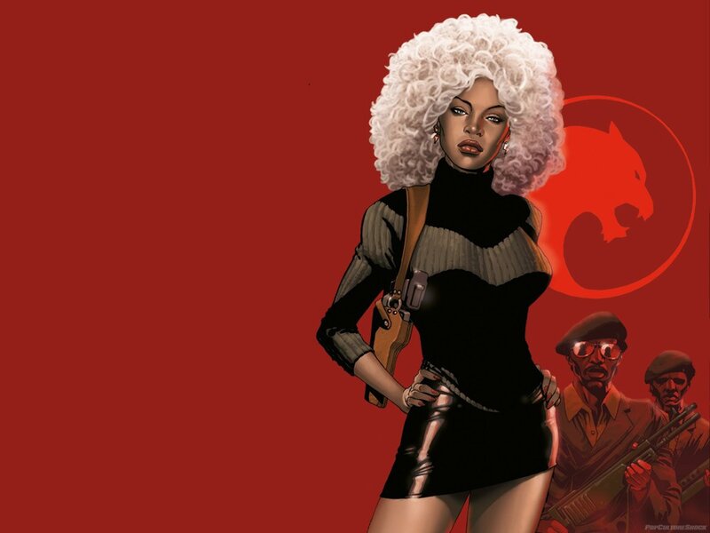 female character with white hair