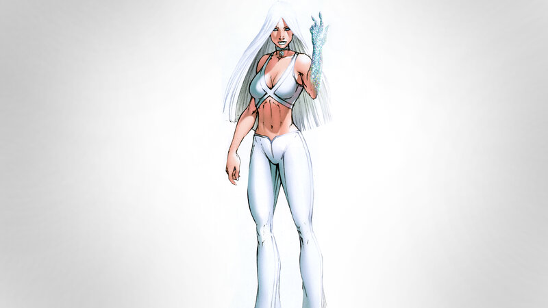 Female Character with White Hair — Neutral