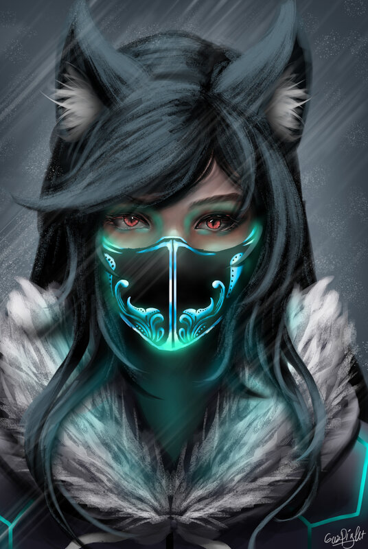 Female Character with Wolf Ears