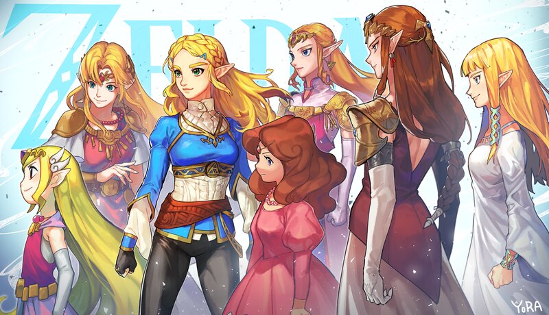 Female Characters from a Game