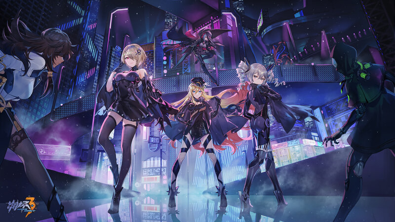 Female Characters in Cyberpunk City