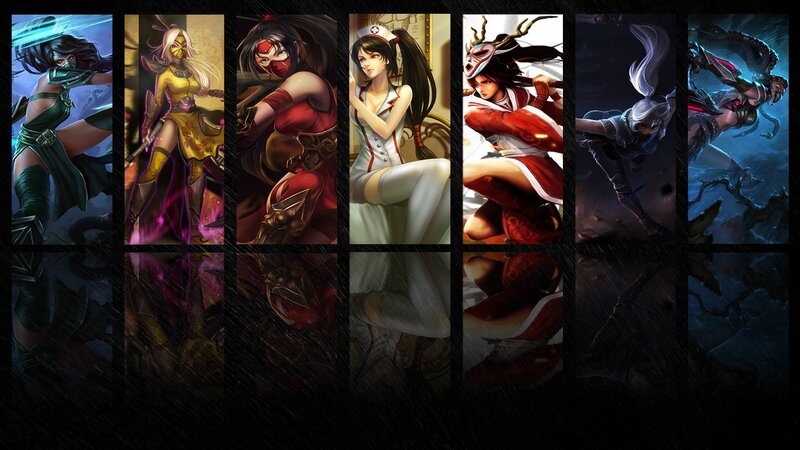 Female Characters in Fantasy Armor