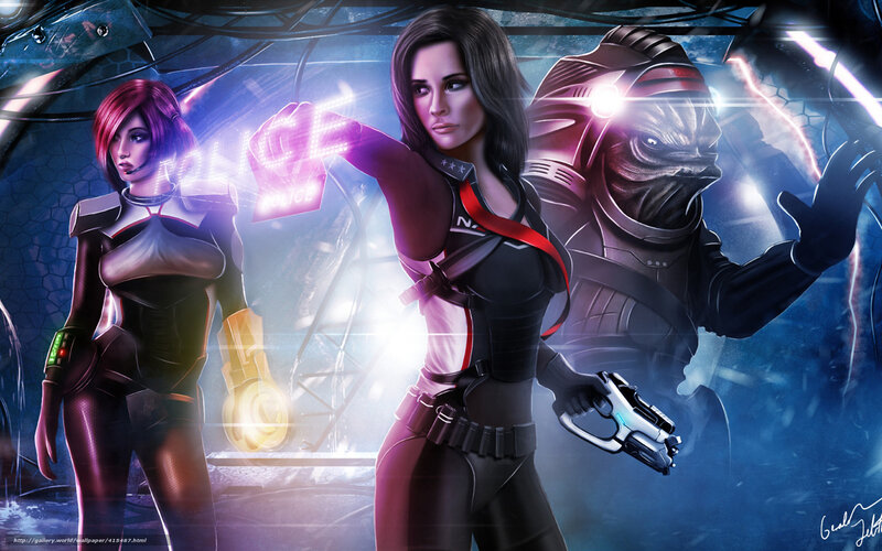 Female Characters in Futuristic Gear