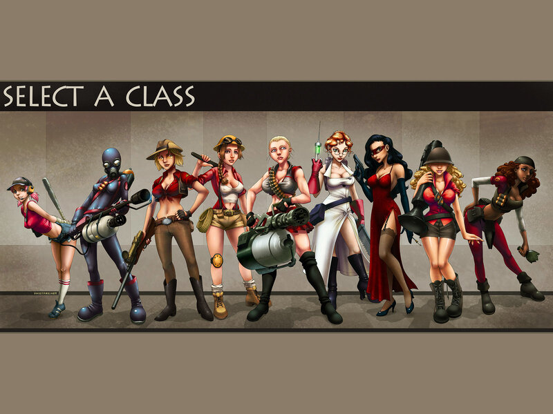 Female Characters in Game — Brown