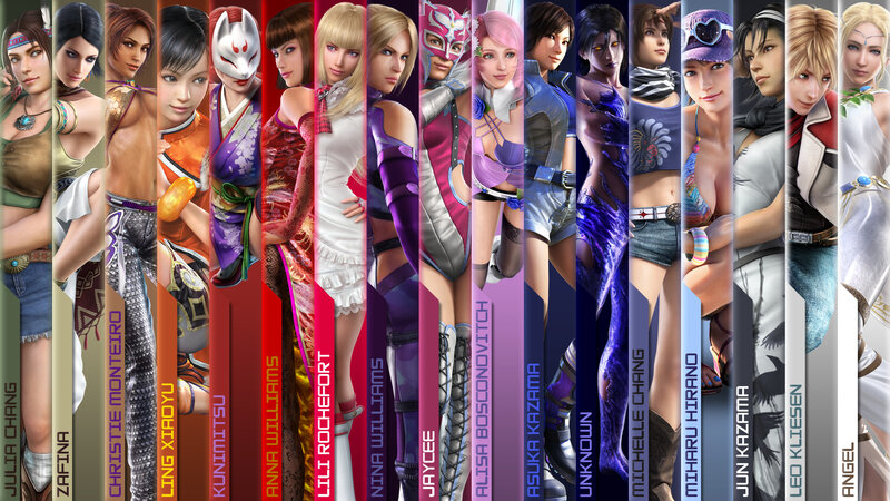 Female Characters in Game — Purple