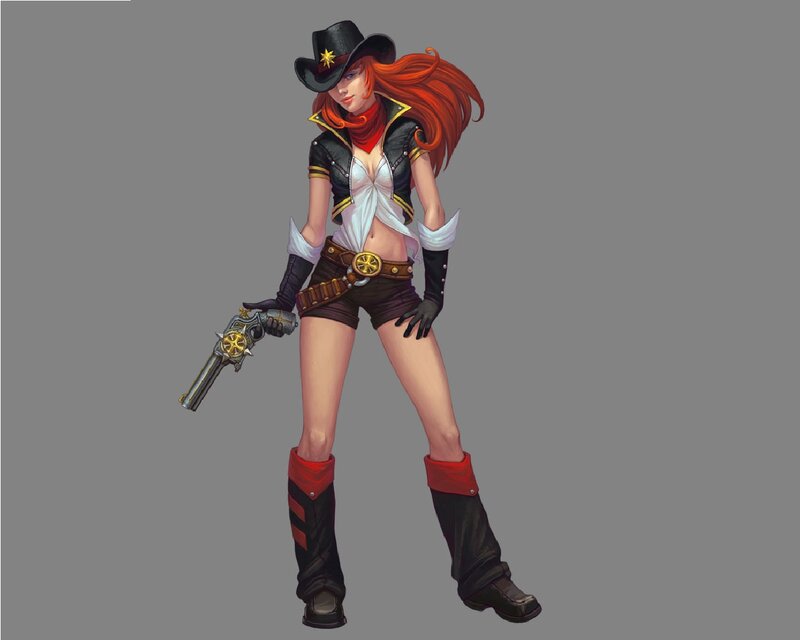 Female Cowboy Character