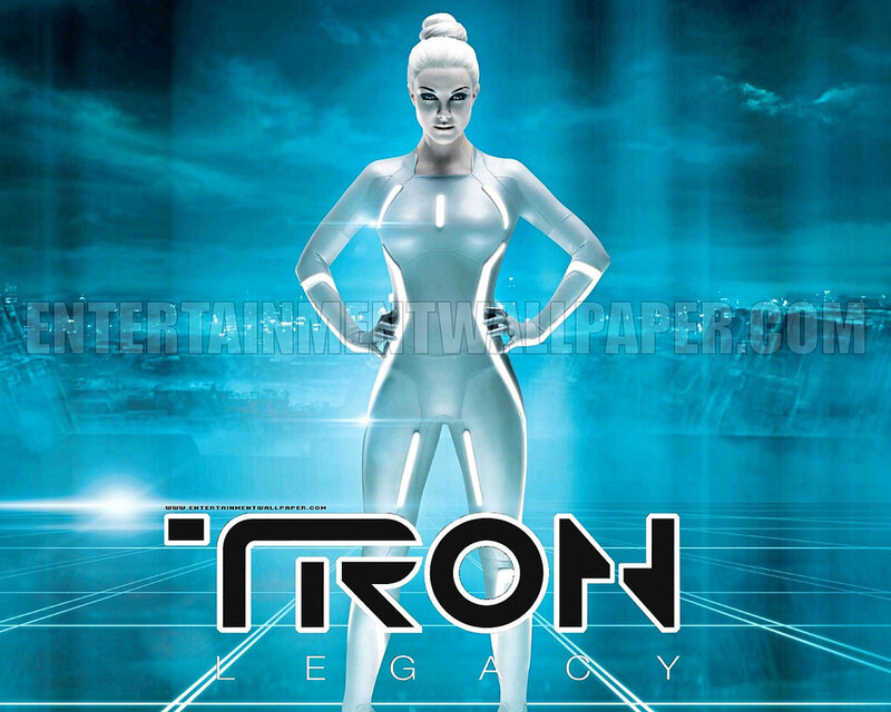 Female Cyborg Character — Blue
