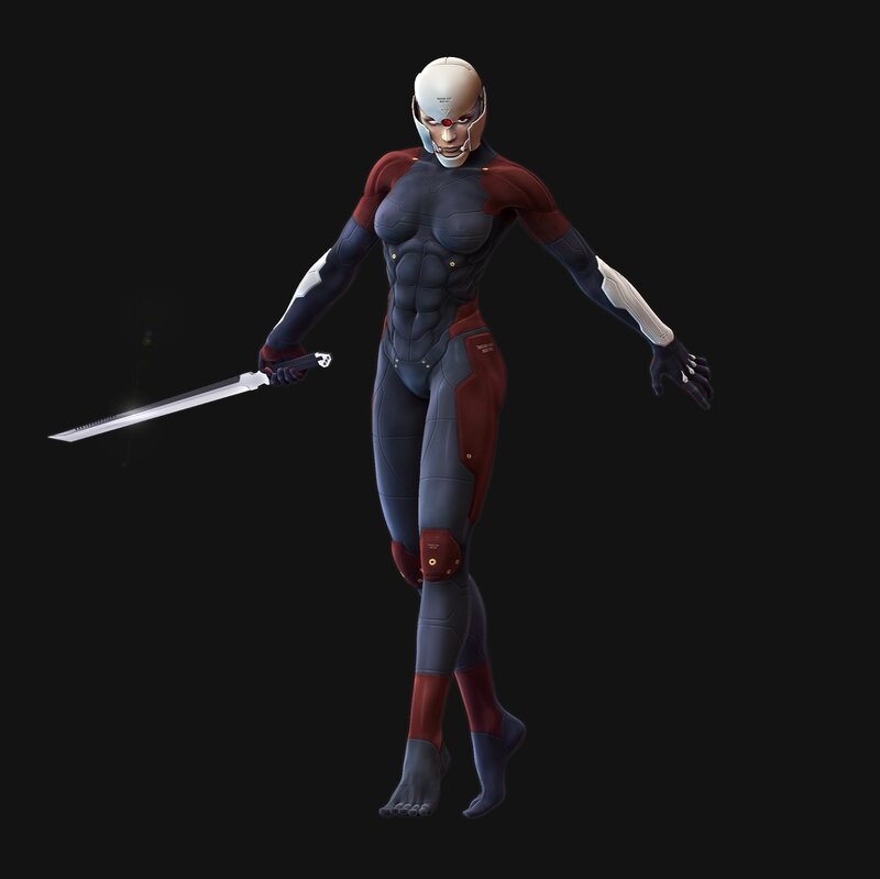 Female Cyborg Warrior