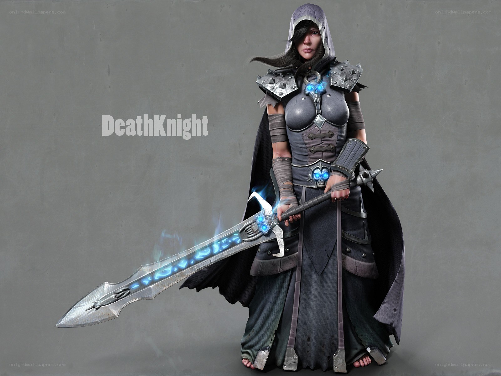 female death knight character