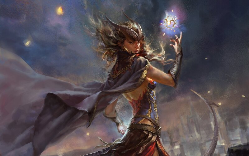 Female Demon Mage