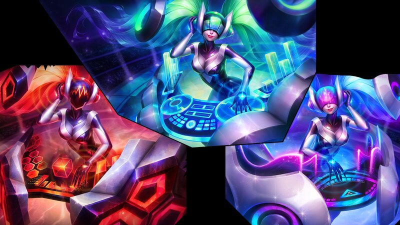 Female Dj Character — Purple