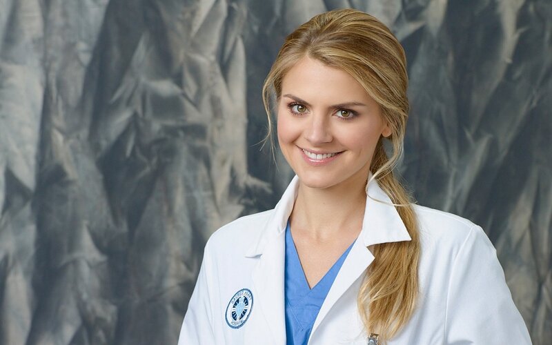 female doctor in lab coat