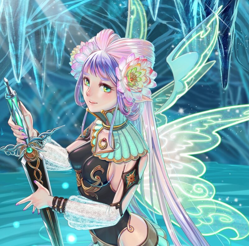 Female Fairy with Sword