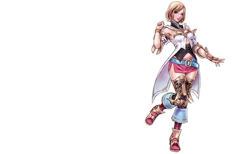 female fantasy warrior character