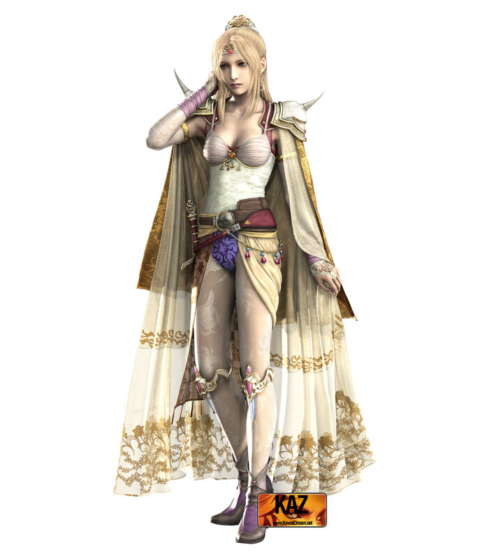 female fantasy warrior character