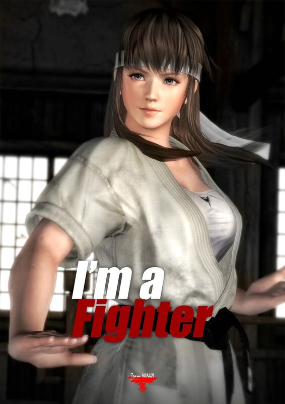 female fighter character