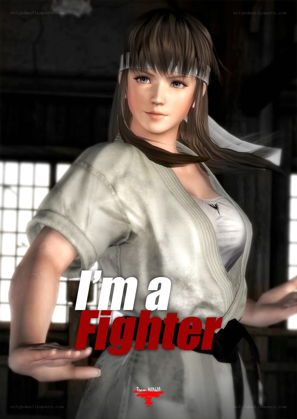 female fighter character
