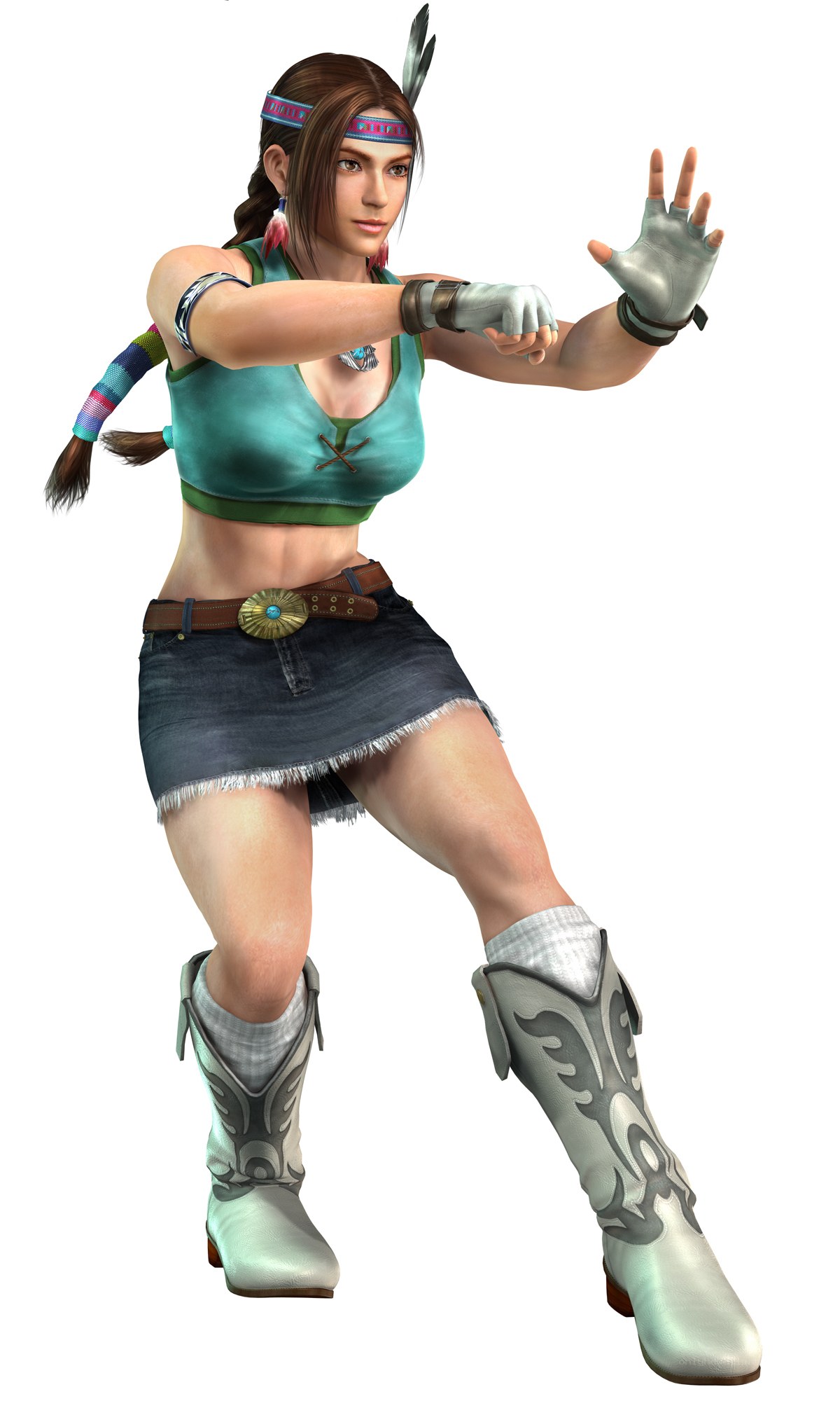 female fighter character