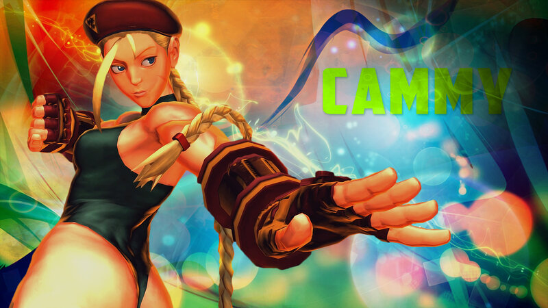 Female Fighter Character — Green, Energetic