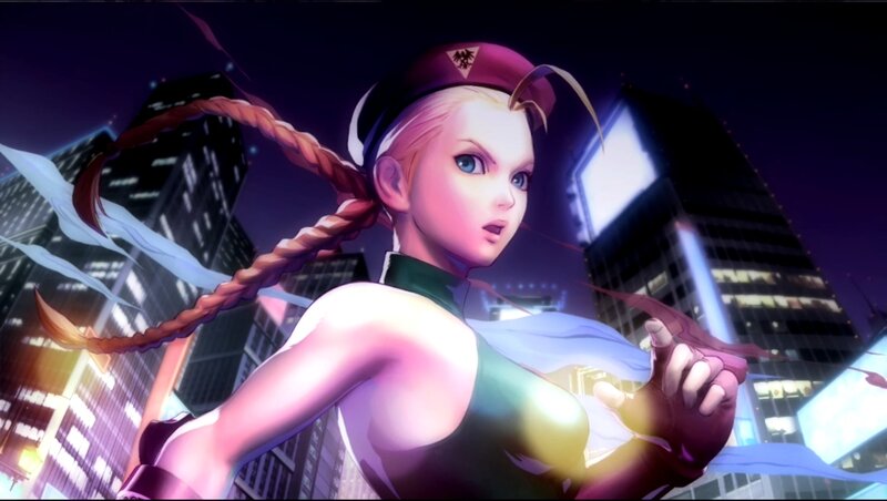Female Fighter in City